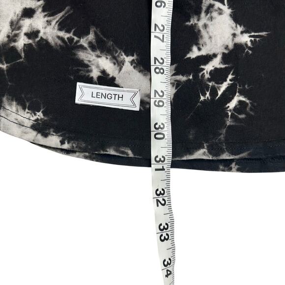 Elwood | Men | Stone Tie Dye Tall Drop Cut Cotton Short Sleeve Tee | Medium - Picture 6 of 9